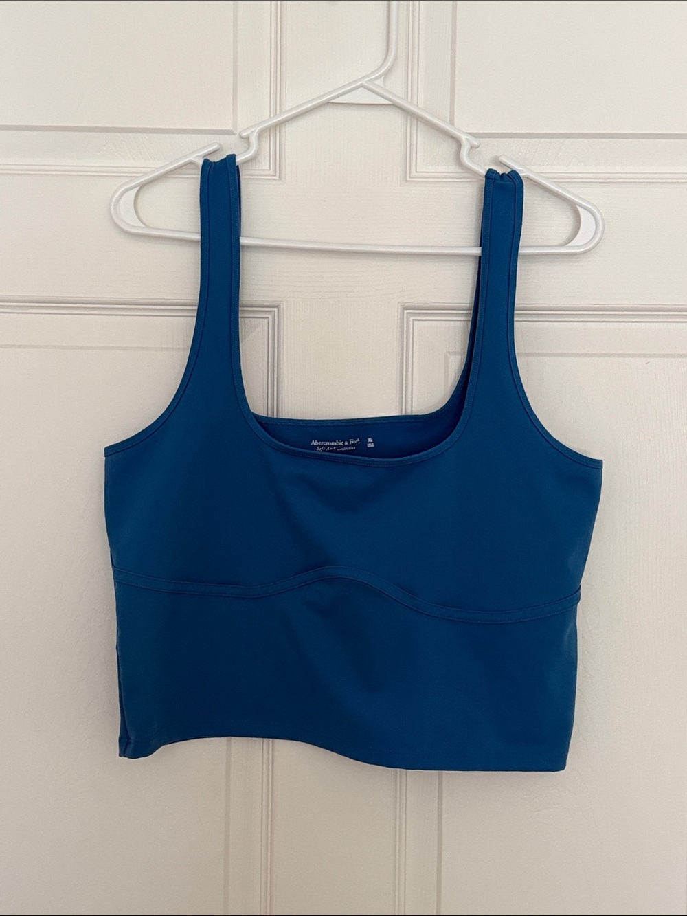Abercrombie & Fitch Blue cropped tank top